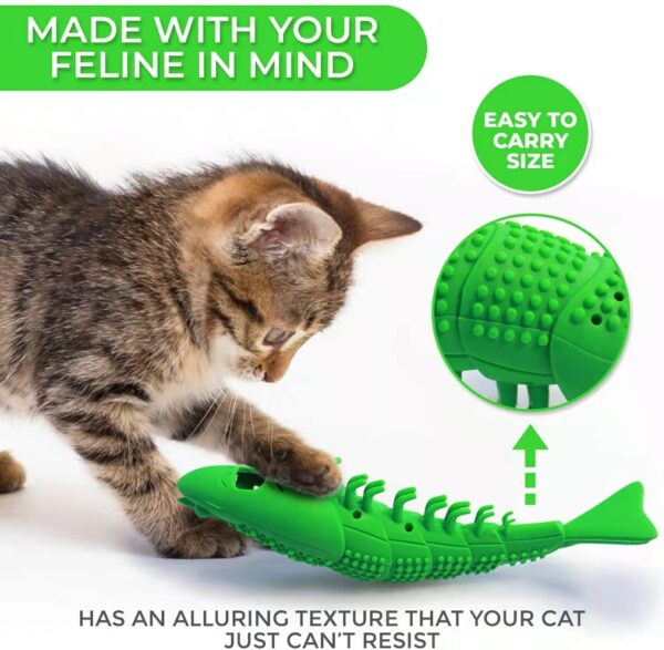 Catnip Toys For Cats 360 Degree Teeth Cleaning - Image 2