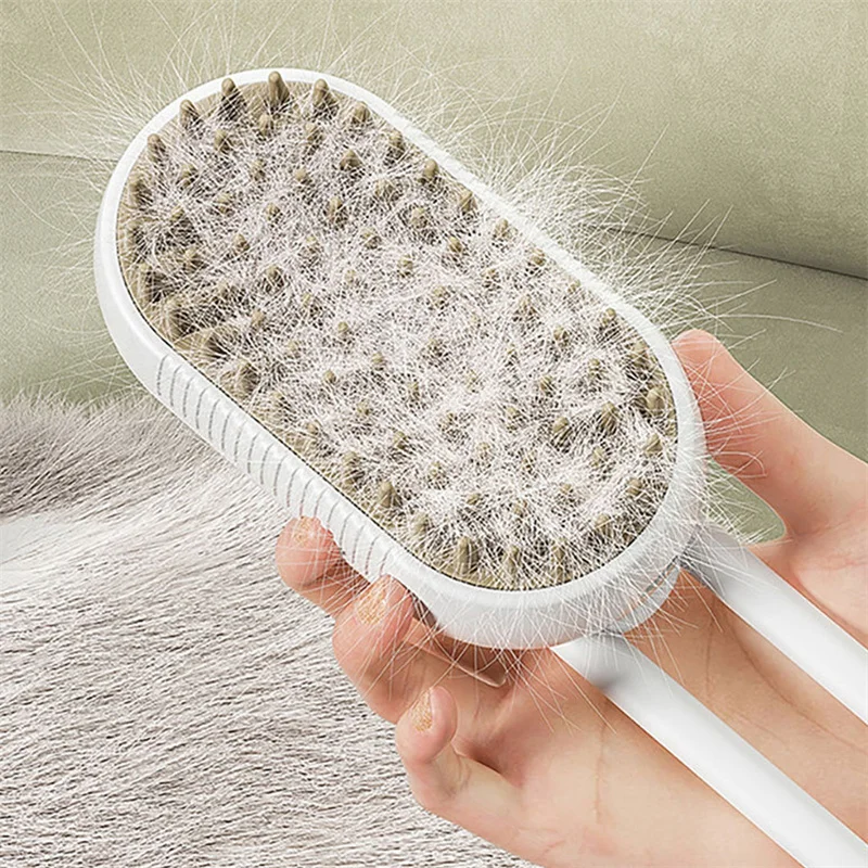 3-in-1 Electric Cat & Dog Grooming Brush