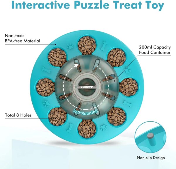 NPET Interactive Dog Puzzle Toy - Image 2