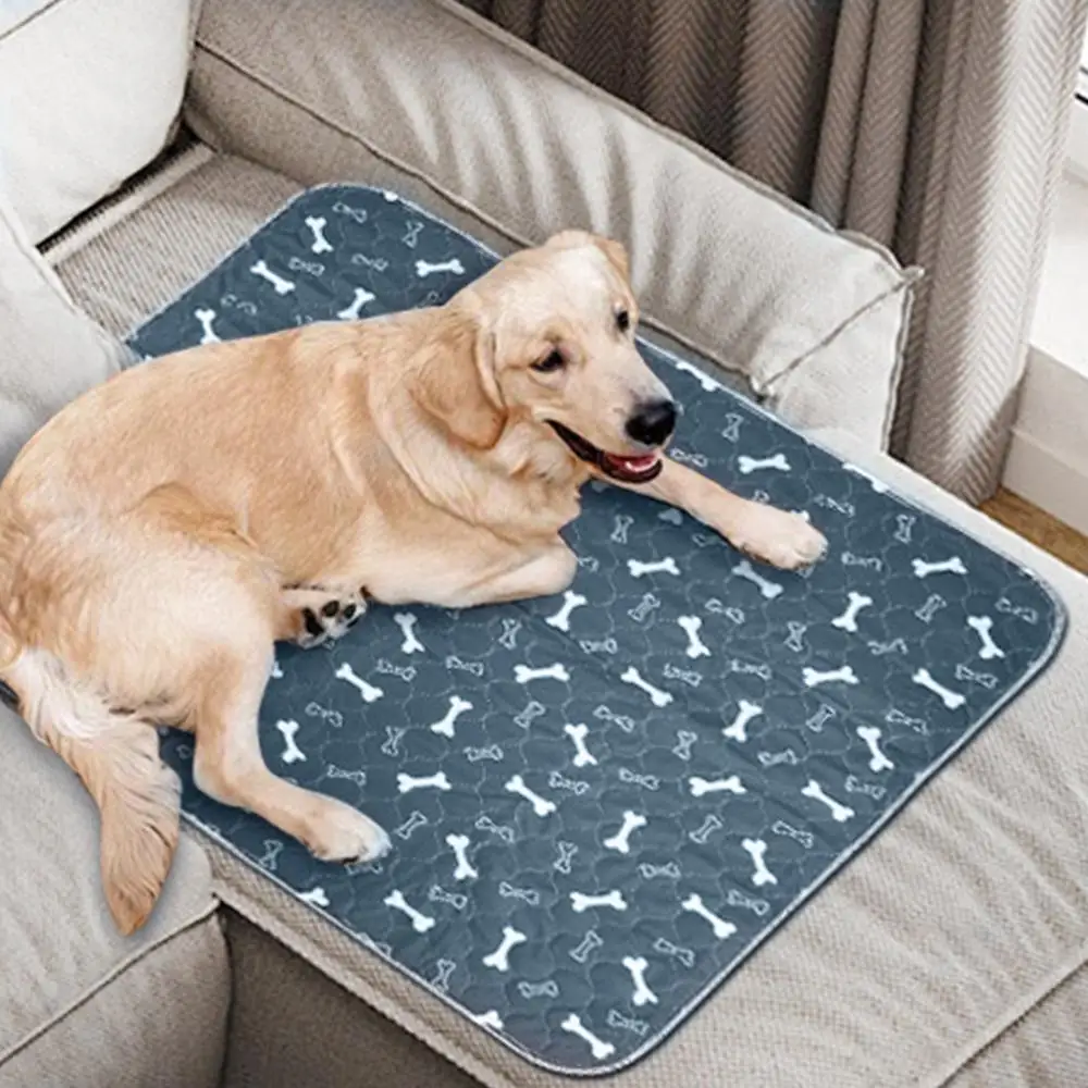 Waterproof Dog Mat Whelping Pads Dog Floor Mat Washable Dog Pads Reusable Puppy Mat For Cat Dog Pet Cage Floor Car