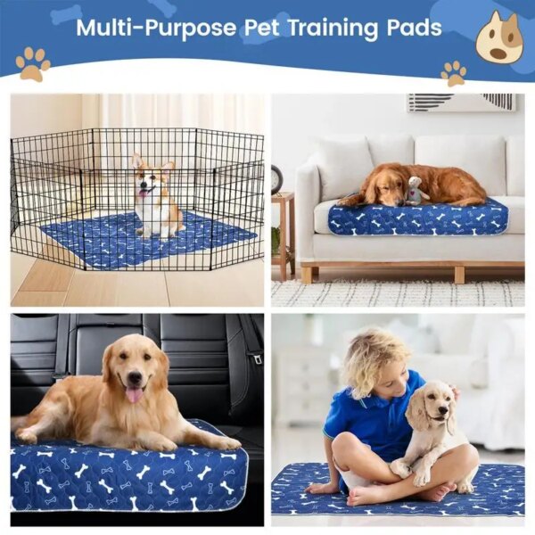 Waterproof Dog Mat Whelping Pads Dog Floor Mat Washable Dog Pads Reusable Puppy Mat For Cat Dog Pet Cage Floor Car - Image 5