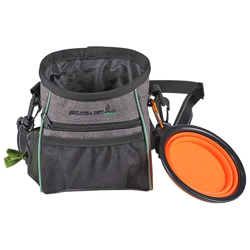 Dog Trainings Bag Pet Dog Snack Bag Large Detachable Large Capacity Puppy Reward Bag Dog Training Supplies Waist Bag Durable