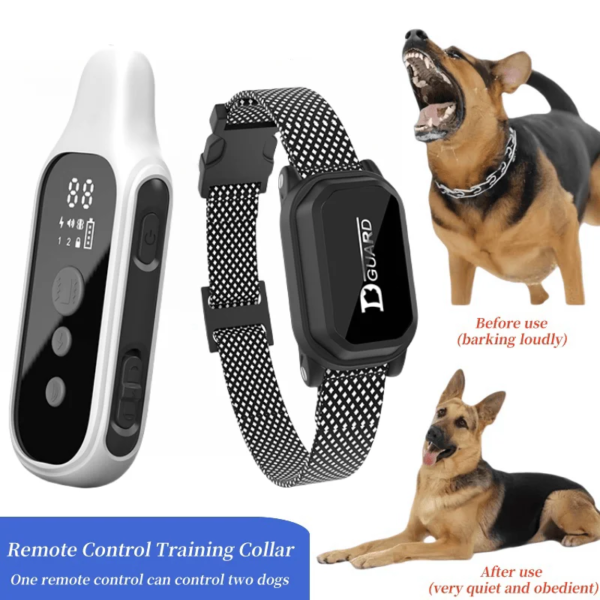 800m Digital Dog Training Collar Waterproof Rechargeable Remote Control Pet with LCD Display for All Size Shock Vibration Sound - Image 5