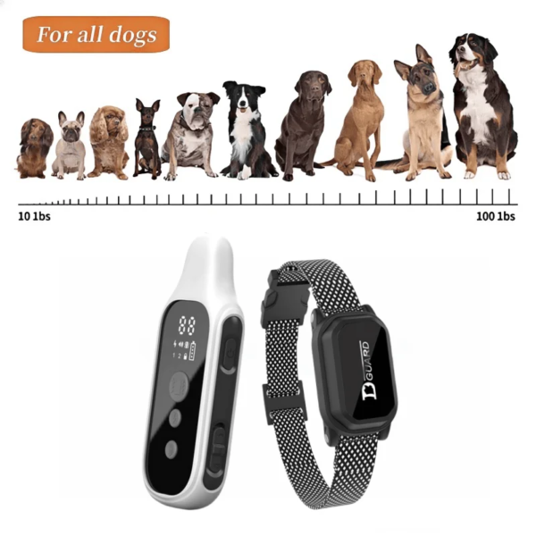 800m Digital Dog Training Collar Waterproof Rechargeable Remote Control Pet with LCD Display for All Size Shock Vibration Sound - Image 6