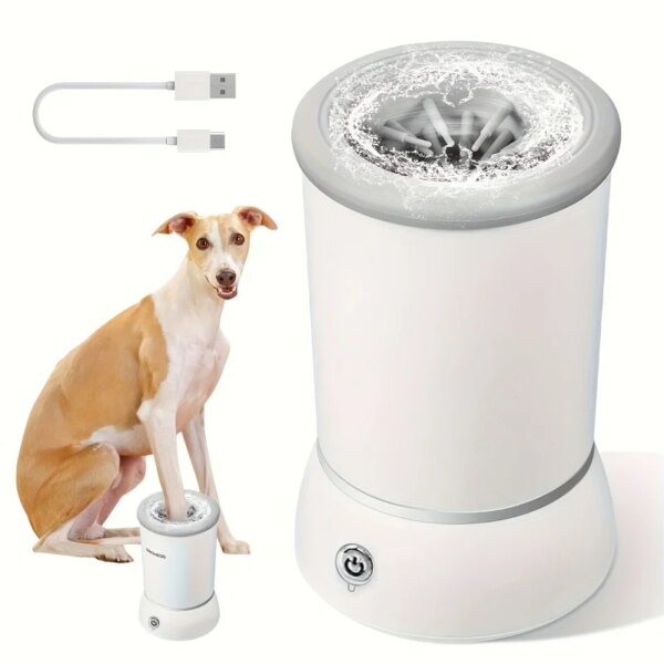 Pet Feet Washer Electrical Pet Paw Cleaner Automatic Pet Foot Cleaning Cup Portable Quick Low Noise Dog Cat Paw Cleaner - Image 3