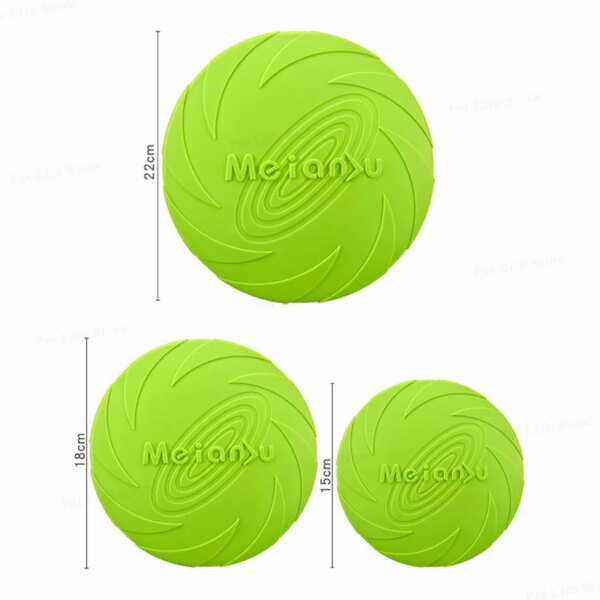 OUZEY Bite Resistant Flying Disc Toys For Dog Multifunction Pet Puppy Training Toys Outdoor Interactive Game Pet Dogs Products - Image 6