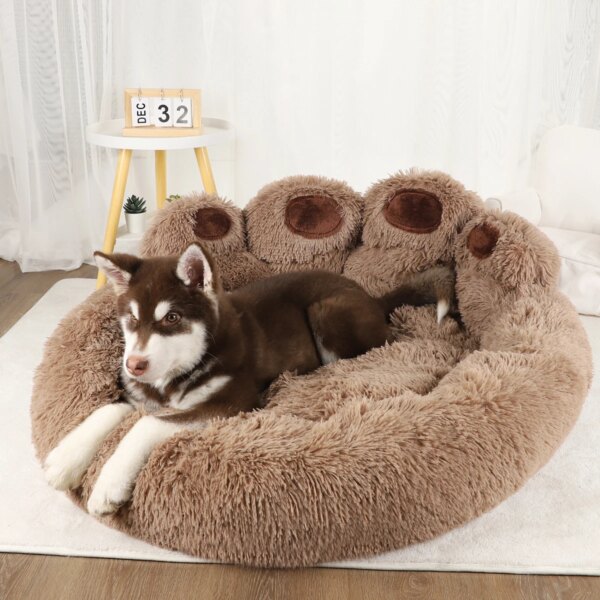 Pet Dog Sofa Beds for Small Dogs Warm Accessories Large Dog Bed Mat Pets Kennel Washable Plush Medium Basket Puppy Cats Supplies - Image 2