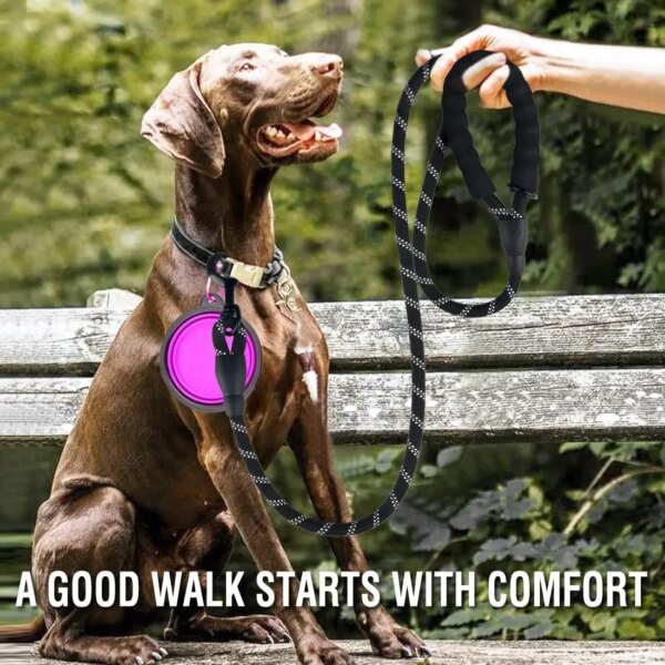 Strong Dog Leash Pet Leashes Reflective Leash For Big Small Medium Dog Leash Drag Pull Tow Golden Retriever - Image 2