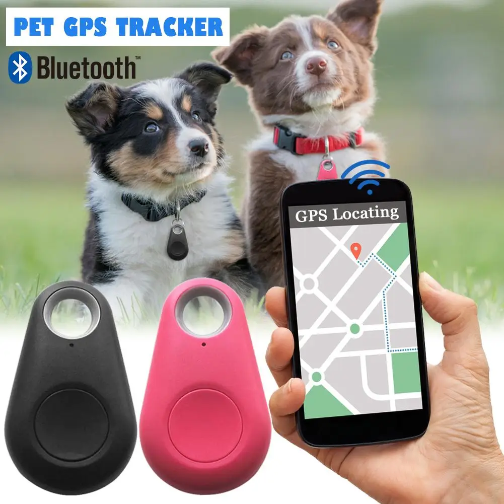 Smart Dog Bluetooth Locator Pet GPS Tracker Pet Cat Dog Collar  Alarm Remote Shutter Release Automatic Wireless Tracker For Pets