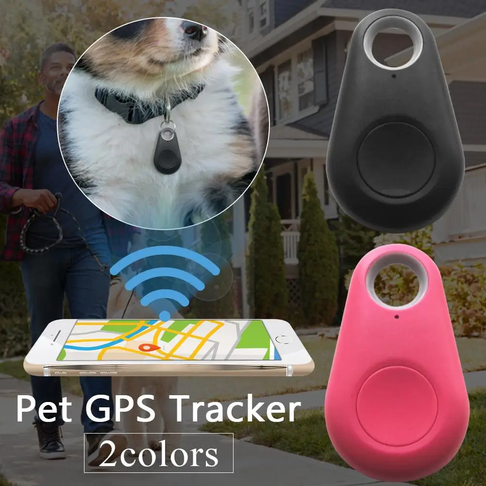 Smart Dog Bluetooth Locator Pet GPS Tracker Pet Cat Dog Collar  Alarm Remote Shutter Release Automatic Wireless Tracker For Pets