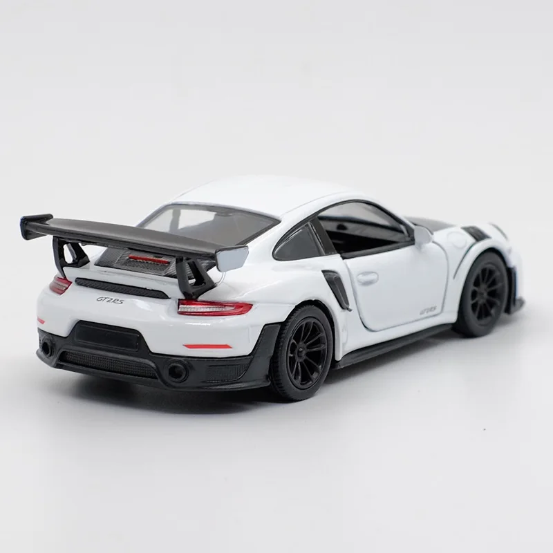 kinsmart Porsche 911 GT2 RS Sport Car Alloy Diecast Car Model 1/36 Toy With Pull Back For Children Gifts Toy Collection