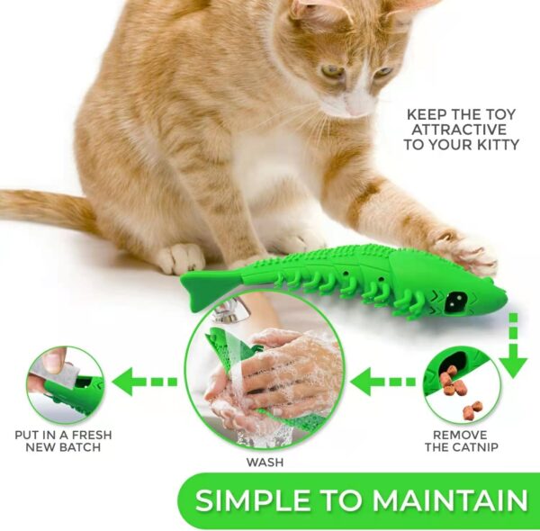 Catnip Toys For Cats 360 Degree Teeth Cleaning - Image 7