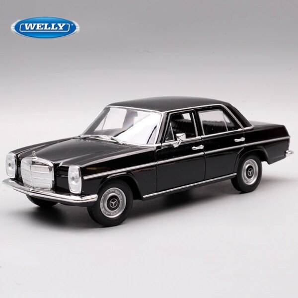 WELLY 1:24 Mercedes-Benz 220 Alloy Car Model Simulation Diecasts Metal Classic Retro Old Car Model Collection Childrens Toy Gift - Image 2