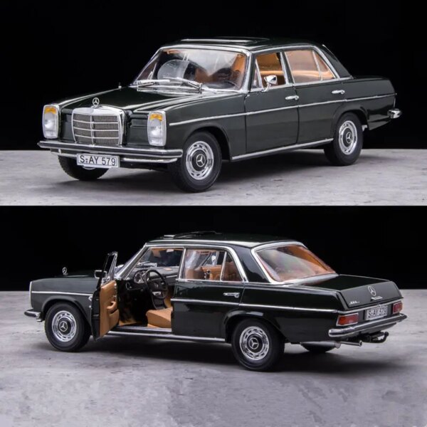 WELLY 1:24 Mercedes-Benz 220 Alloy Car Model Simulation Diecasts Metal Classic Retro Old Car Model Collection Childrens Toy Gift