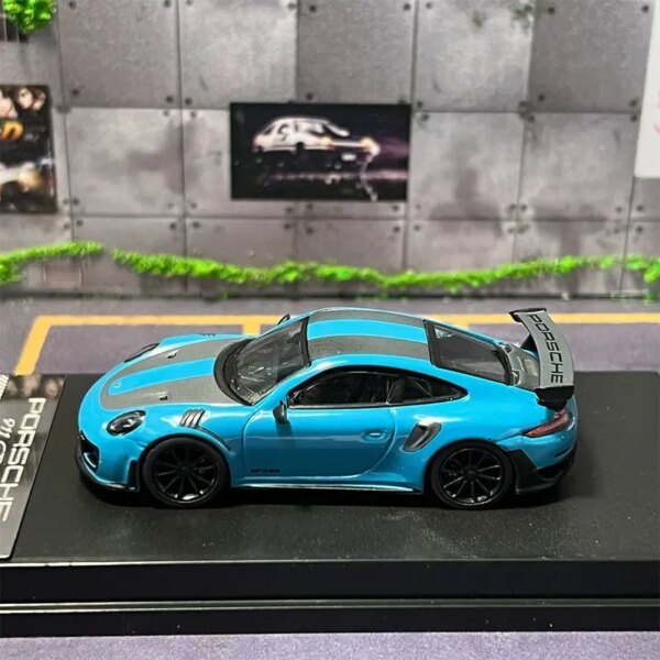 Diecast 1/64 Scale 911 Porsche GT2 RS Classic Sports Car Simulation Delicacy Alloy Car Model Static Collectible Souvenir Gift - Image 5