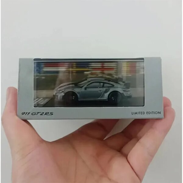 Diecast 1/64 Scale 911 Porsche GT2 RS Classic Sports Car Simulation Delicacy Alloy Car Model Static Collectible Souvenir Gift - Image 6