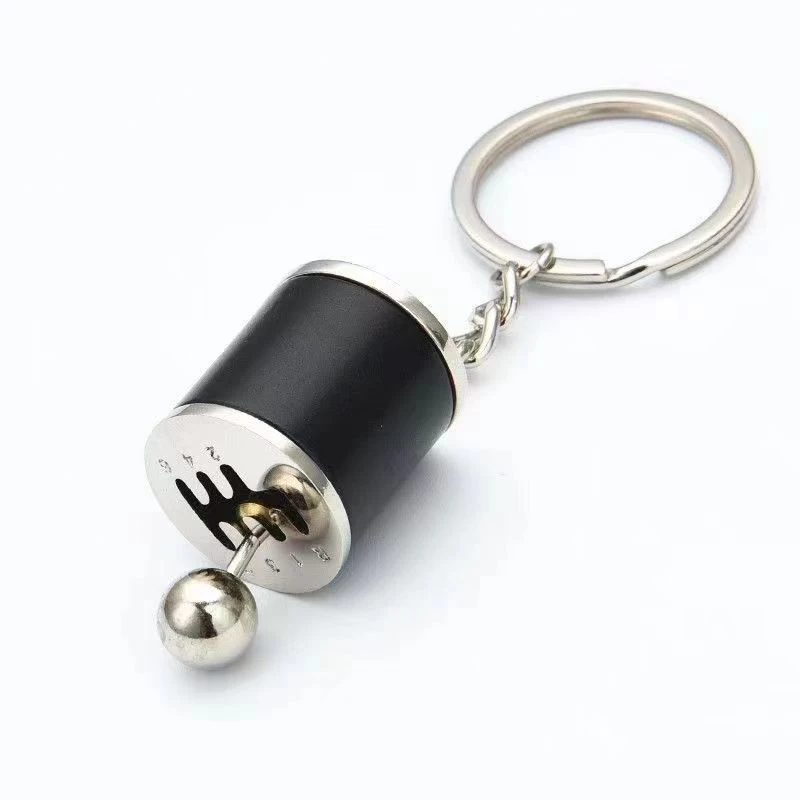 Metal Keyring Creative Car Shifter Keychain Antistress Fidget Toys For Anxiety ADHD Autism Sensory Juguetes Ansiedad Y Estrés