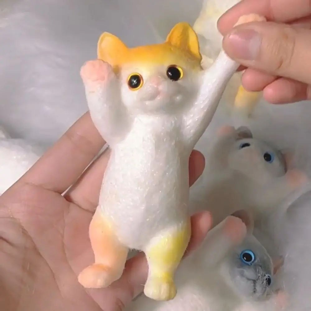 13cm Cartoon Cat Squeeze Toys Slow Rebound Cute Cat Fidget Toy Kids Adult Decompression Toy Creative Squishy Toy for Kids Adult