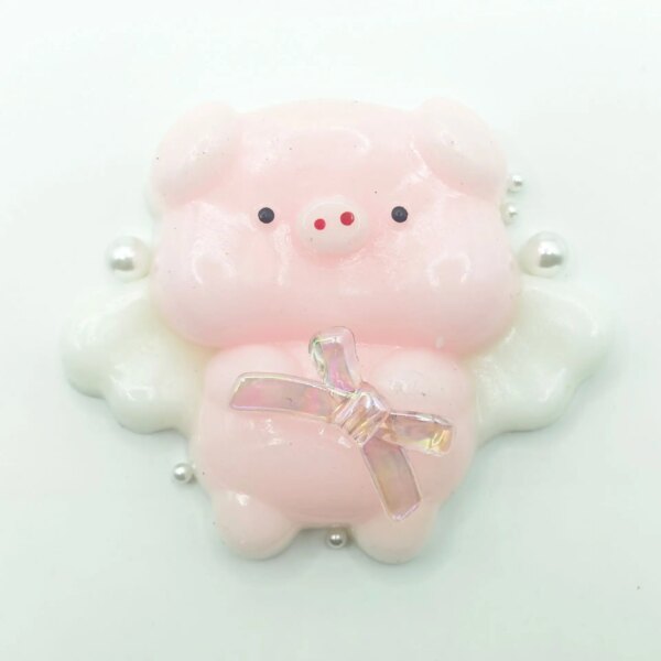 Kawaii Plush Bunny Angel Sheep Pig Curly Dog Ooze Feeling Relief Stress Squeeze Irritability Fingertip Toys Kids  Squishy Gifts - Image 6