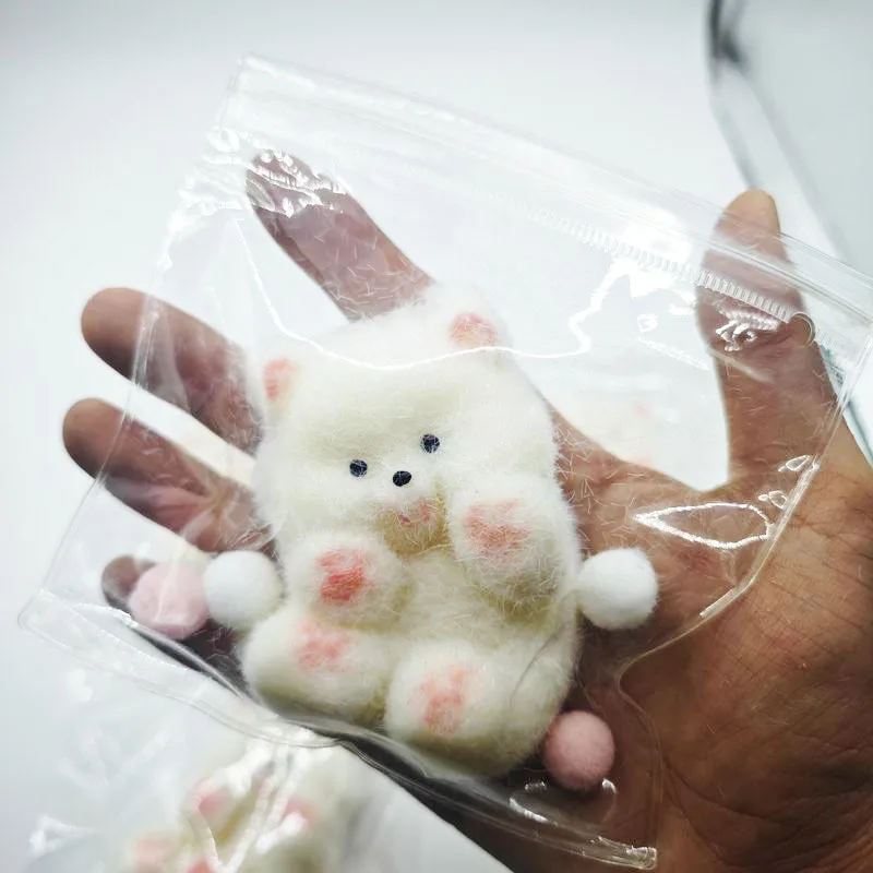 Kawaii Plush Bunny Angel Sheep Pig Curly Dog Ooze Feeling Relief Stress Squeeze Irritability Fingertip Toys Kids  Squishy Gifts