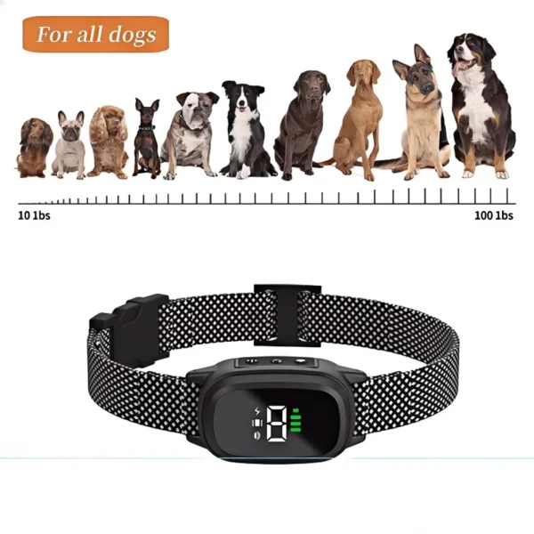 YHLC Automatic Anti Barking Dog Collar, Rechargeable Bark Stopper, Stop Barkin, Electric Training Collar for Dog - Image 5