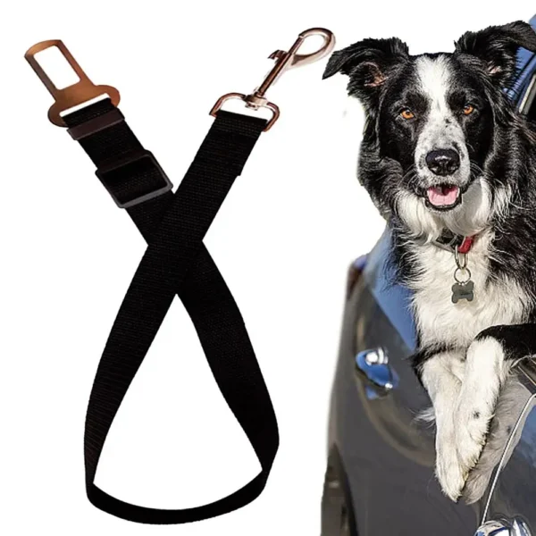 Dog Auto Car Safety Belts Pet Car Harness Adjustable Strap Buckle Clip Seatbelt Easy Control Vehicle Seat Belt Attachment - Image 7