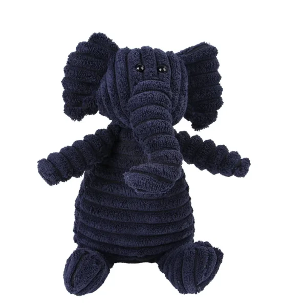Plush Dog Toy Animals Shape Bite Resistant Squeaky Toys Corduroy Dog Toys for Small Large Dogs Puppy Pets Training Accessories - Image 17