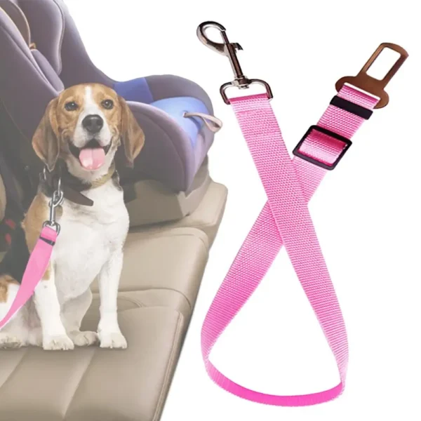 Dog Auto Car Safety Belts Pet Car Harness Adjustable Strap Buckle Clip Seatbelt Easy Control Vehicle Seat Belt Attachment - Image 10