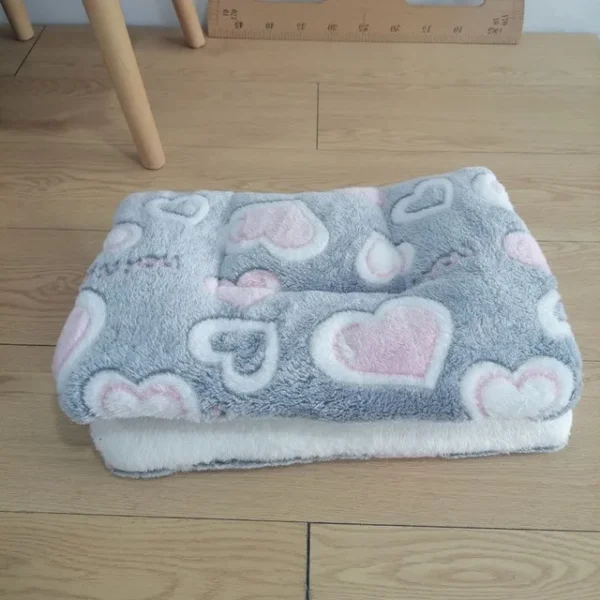 Flannel Pet Mat Dog Bed Cat Bed Thicken Sleeping Mat Dog Blanket Mat For Puppy Kitten Pet Bed for Small Large Dogs Pet Supplies - Image 11