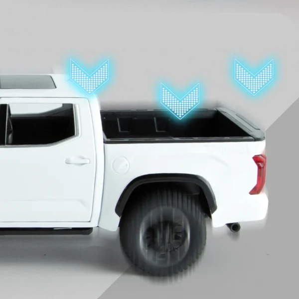 1/22 Tundra Pickup Alloy Car Model Diecast & Toy Metal Off-Road Vehicles Car Model Sound and Light Collection Childrens Toy Gift - Image 5