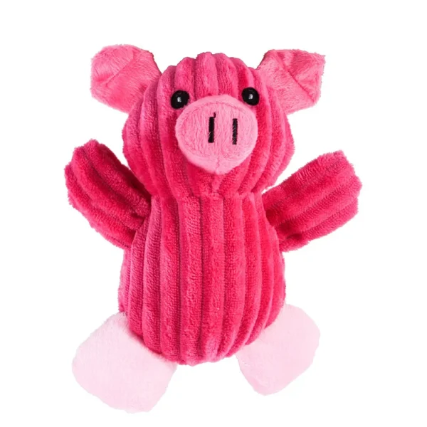 Plush Dog Toy Animals Shape Bite Resistant Squeaky Toys Corduroy Dog Toys for Small Large Dogs Puppy Pets Training Accessories - Image 20