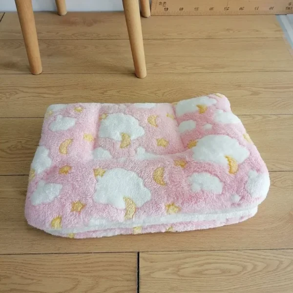 Flannel Pet Mat Dog Bed Cat Bed Thicken Sleeping Mat Dog Blanket Mat For Puppy Kitten Pet Bed for Small Large Dogs Pet Supplies - Image 10