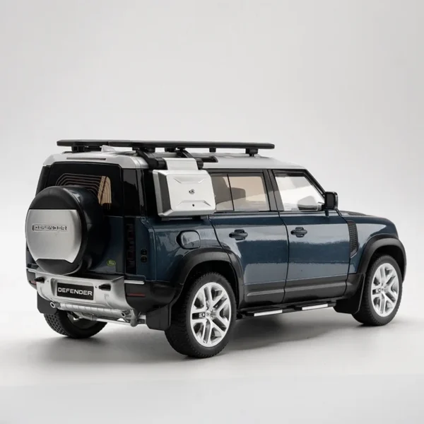 Large 1:18 Land Rover Defender SUV Off-road Alloy Model Car Diecast Toy Car Collection Simulation Sound Light Children Day Gifts - Image 2