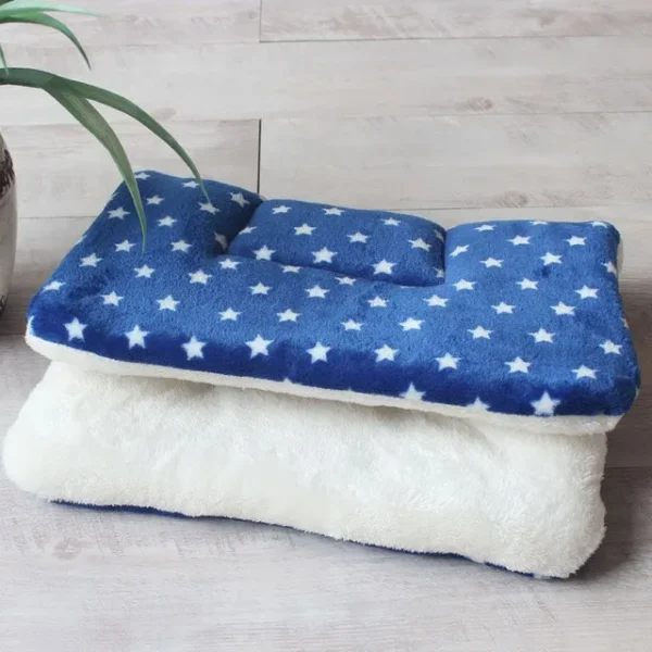 Flannel Pet Mat Dog Bed Cat Bed Thicken Sleeping Mat Dog Blanket Mat For Puppy Kitten Pet Bed for Small Large Dogs Pet Supplies - Image 23